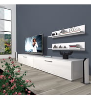 Decoraktiv Eko 4 Slm Std Tv Ünitesi Tv Sehpası (Beyaz)