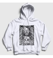 Presmono Unisex Gri Time Megadeth Kapüşonlu Sweatshirt 66218tt (Beyaz)