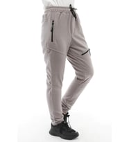 Ghassy Co Kadın Taktik Cepli Ayarlanabilir Paçalı Outdoor Polar Pantolon (Gri)