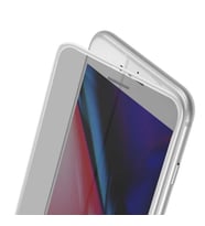 Uyumlu Model Apple iPhone SE 2020 Anti-Dust Privacy Hayalet Full Ekran Koruyucu (Beyaz)