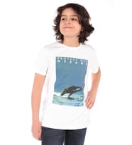 Toontoy Erkek Çocuk Baskılı Tişört (Beyaz)