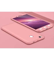 Xiaomi Redmi 4x Kılıf Zore Ays Full Koruma Kılıf (Rose)