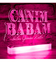 Canım Babama Hediye 3D Lamba (Pembe)