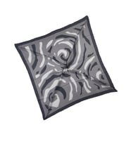 Mısırlı Eşarp Soft Pamuk Eşarp (Gri - Siyah)