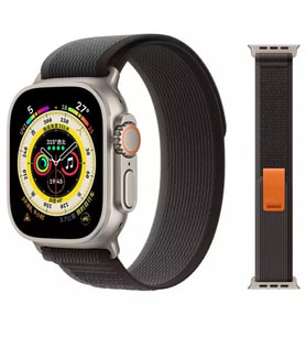 Apple Watch 2 3 4 5 6 7 8 Se Ultra Serisi 42 MM/ 44 MM / 45MM /49MM Uyumlu Trail Loop Kordon