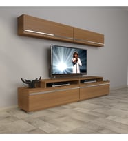 Decoraktiv Ekoflex 5 Mdf Tv Ünitesi Tv Sehpası (Ceviz)