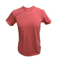 Jojoboy Polo Erkek Ribana Yuvarlak Yaka Tshirt (Nar Çiçeği)