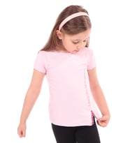 Toontoy Kız Bebek Passion Desing Baskılı Tişört (Pembe)
