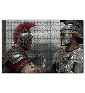 Cakapuzzle Ryse Son Of Rome Oyunu Karşılaşma Görseli  Puzzle Yapboz MDF (Ahşap) (1000 Parça)