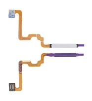 Xiaomi Uyumlu Redmi 12 4G Parmak İzi Okuyucu Flex 23053RN02A Siyah (Beyaz)