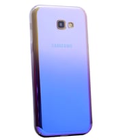Galaxy J7 Prime Kılıf Parlak Renk Geçişli Kılıf (Mor)