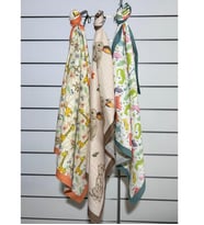 MiniPink Baby Çok Amaçlı Müslin Örtü & Battaniye 3'lü Set %100 Pamuk 75x100 Cm (Bebe Mavisi)