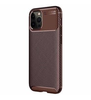 Vendas iPhone 13 Pro Deep Dizayn Auto Focus Tasarımlı Kılıf + Seramik Nano Ekran Koruyucu (Kahverengi)