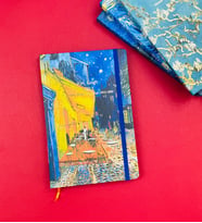 Van Gogh Tasarımlı Defter Bm-1213 (Turkuaz)