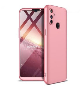 Realme 5İ Kılıf Zore Ays Full Koruma Kılıf (Rose)