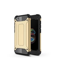 Xiaomi Redmi Go Kılıf Crash Zırh Silikon Kılıf (Gold)