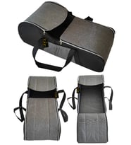 Bebek Taşıma Portbebe Ana Kucağı Puset  (sıvı ve rüzgar geçirmez) (Gri-Sıyah) (Gri - Siyah)