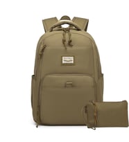 Smart Bags Sırt Çantası Okul Boyu Kalem Kutusu Hediyeli 3159 (Camel)