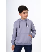 Toontoy Erkek Çocuk Baskılı Sweatshirt (Koyu Gri)