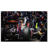 Cakapuzzle Formula 1 Pit Stop Görseli  Puzzle Yapboz MDF (Ahşap) (255 Parça)
