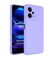 Microsonic Xiaomi Poco X5 5G Kılıf Groovy Soft Koyu Yeşil (Lila)