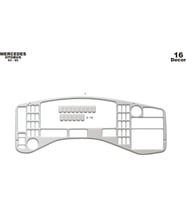 Meriç® Mercedes 403 Ön Torpido Kaplama Maun 16 Parça 1993-2000 (Alüminyum)
