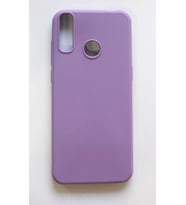 General Mobile 10 GM 10 Kılıf Lüx Kamera Çıkıntılı Mat Silikon (Mor)