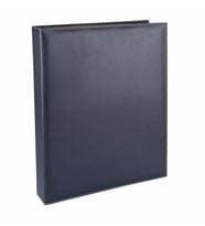 KARTVİZİT ALBÜMÜ 10 SIRALI 500 KARTLIK İNDEKSLİ 26X32 CM (Lacivert)