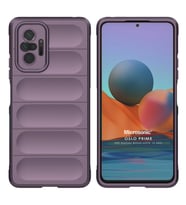 Microsonic Xiaomi Redmi Note 10 Pro Kılıf Oslo Prime Yeşil (Lila)