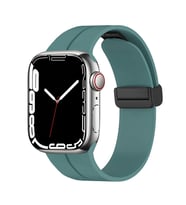 Apple Watch 7 41mm Zore KRD-84 Silikon Kordon (Yeşil)
