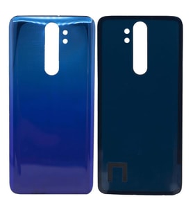 Xiaomi Redmi Note 8 Pro Uyumlu Arka Pil Batarya Kapağı M1906G7G (Mavi)