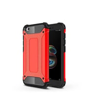 Xiaomi Redmi Go Armor Hyrbit Zırh Kılıf (Kırmızı)
