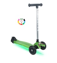 Tois ColorWase Led Işıklı 4 Kademe(50-65 cm) Ayarlanabilir 3 Tekerlekli Scooter (Yeşil)
