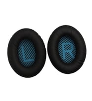 Bose QC2 QC15 QC25 QC35 AE 2 2i 2w Kulaklık Yastığı Padi Kulaklık Pedi Süngeri (Siyah)
