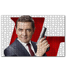 Cakapuzzle Johnny English  Puzzle Yapboz MDF (Ahşap) (255 Parça)