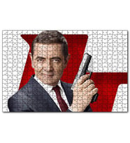 Cakapuzzle Johnny English  Puzzle Yapboz MDF (Ahşap) (255 Parça)