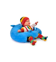 TOKKO Bebek Bebe Yatmaz Oturma Destek Minderi - Bebek Koltuğu - Büyük Bebek Oturağı Bebeyatmaz (Mavi)