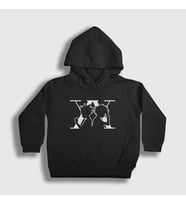 Presmono Unisex Çocuk Beyaz Killua And Gon Anime Hunter X Hunter Kapüşonlu Sweatshirt 238338tt (Siyah)