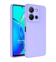 Microsonic Vivo Y36 Kılıf Groovy Soft Koyu Yeşil (Lila)