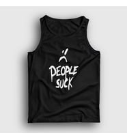 Presmono Unisex Sarı People Suck XXXTentacion Atlet 48414tt (Siyah)