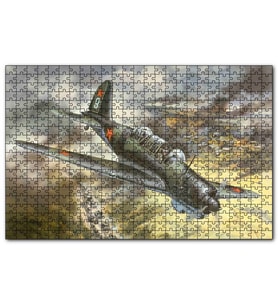 Cakapuzzle ww2 Sovyet Keşif Uçağı  Puzzle Yapboz MDF (Ahşap) (1000 Parça)