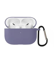 Microsonic AirPods Pro 2.Nesil Liquid Silicone Lansman Mor (Açık Gri)