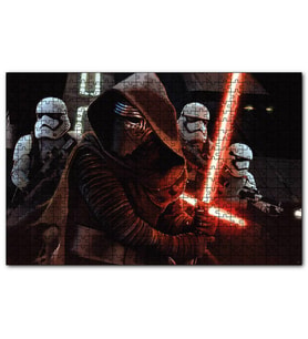 Cakapuzzle  Star Wars Kylo Ren Stormtroopers  Puzzle Yapboz MDF (Ahşap) (500 Parça)