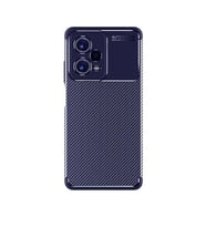 Vendas Xiaomi Redmi Note 12 Pro 5G Uyumlu Deep Dizayn Auto Focus Tasarımlı Karbon Dizayn Kılıf (Lacivert)