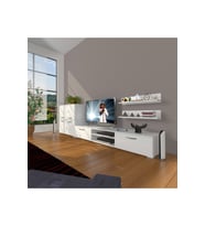 Decoraktiv Eko On Slm Dvd Tv Ünitesi Tv Sehpası (Beyaz)