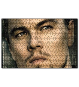 Cakapuzzle Departed Leonardo DiCaprio Film Afişi  Puzzle Yapboz MDF (Ahşap) (500 Parça)