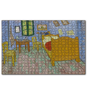 Cakapuzzle Vincent Van Gogh Yatak Odası  Puzzle Yapboz MDF (Ahşap) (255 Parça)