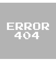 Error 404 Araba Stickeri siyah 16x6 CM (Beyaz)