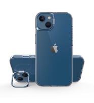 Apple iPhone 14 Kılıf Zore Skuba Köşeleri Korumalı Kamera Standlı (Mavi)