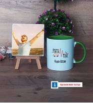 Paramedik Fotoğraflı Dekoratif Taş, Kupa Bardak Beyaz Hediye (Model 14)